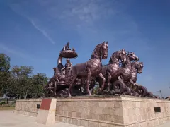 Krishna and Arjuna chariot, Kurukshetra