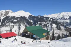 Solang Valley under snow, Manali