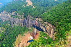 Nohkalikai Falls, Cherrapunji