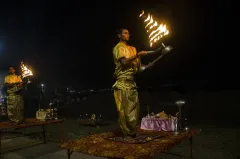 Evening Ganga aarti, Varanasi